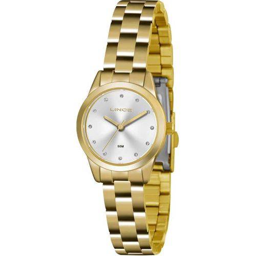 Relógio Lince Feminino Analógico Dourado Lrg4435ls1kx