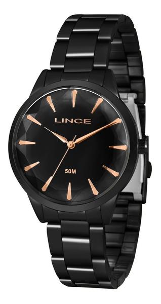 Relógio Lince Feminino Analógico Preto Lrn4563l