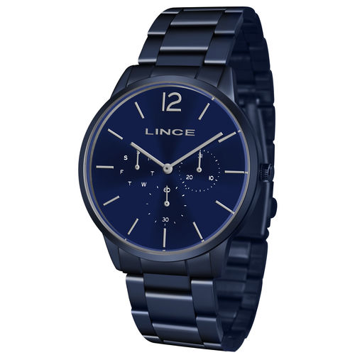 Relógio Lince Feminino Azul Multi-função Lmaj087ld2dx