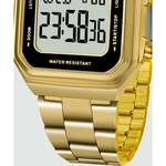 Relógio Lince Feminino Digital Dourado Sdg615L Bxkx