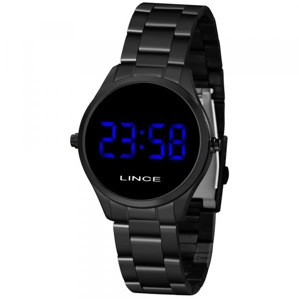 Relógio Lince Feminino Digital Preto Mdn4617l Dxpx