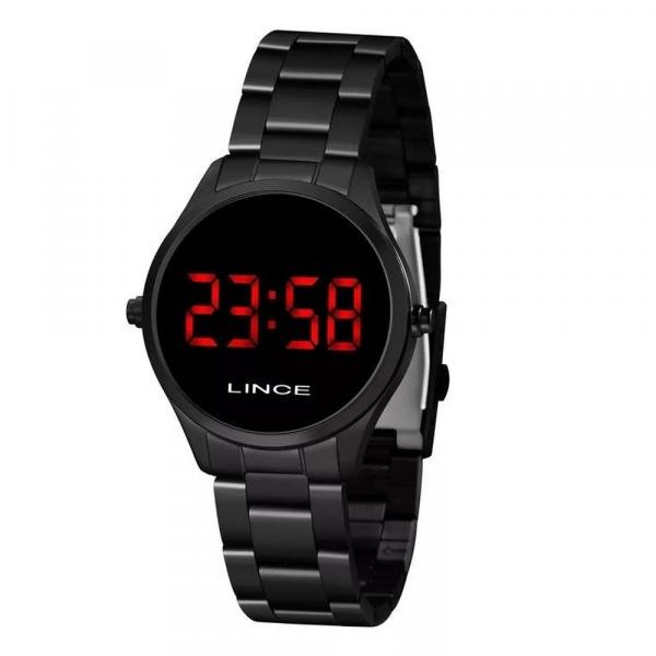 Relógio Lince Feminino Digital Preto Mdn4618l Vxpx