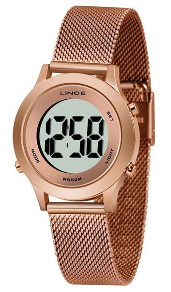 Relógio Lince Feminino Digital Rosé SDPH113L BXRX