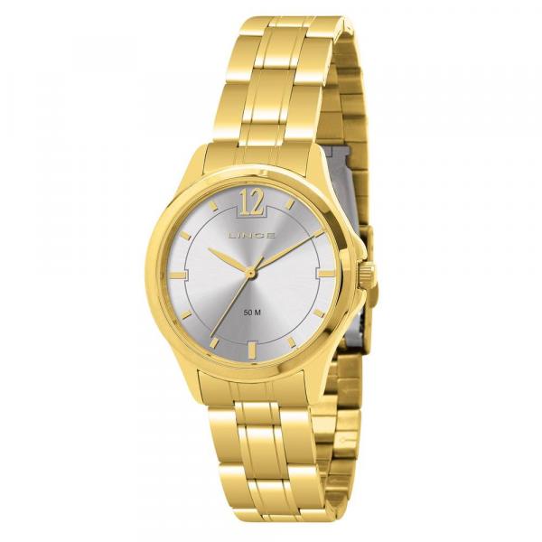 Relógio Lince Feminino Dourado Clássico LRG4200L S2KX