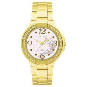 Relógio Lince Feminino Dourado - Lrg5024L - Dourado