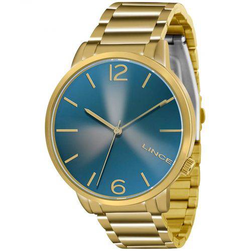 Relógio Lince Feminino Dourado Lrgj043l D2kx