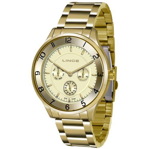 Relógio Lince Feminino Dourado Urban LMG4377L C1KX