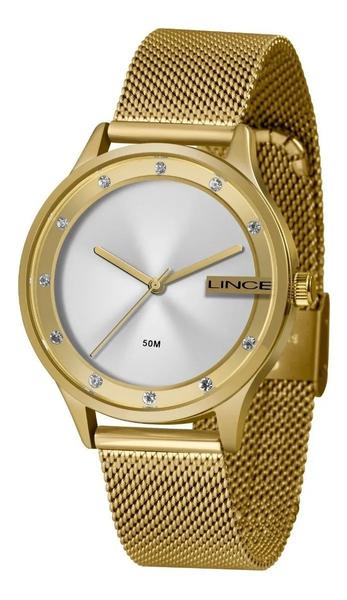 Relogio Lince Feminino Lrg4623l S1kx Dourado Lançamento+nfe