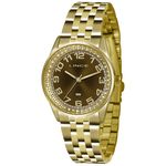 Relogio Lince Feminino Lrgj058l N2kx Marrom Dourado