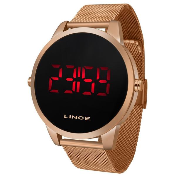 Relogio Lince Feminino Mdr4594l Pxrx Digital Rose