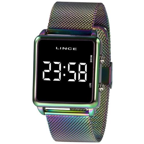 Relógio Lince Feminino Mdt4619L Bxqx Digital Quadrado