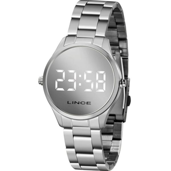 Relógio Lince Feminino Prata Led Digital MDM4617L BXSX