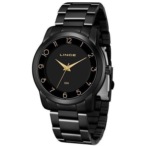 Relógio Lince Feminino Preto Lrn4590l P2px