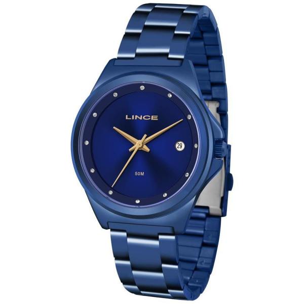 Relógio Lince Feminino Ref: Lra4567l D1dx Fashion Azul