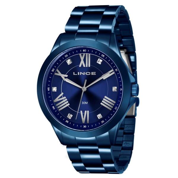 Relógio Lince Feminino Ref: Lraj046l D3dx Fashion Azul