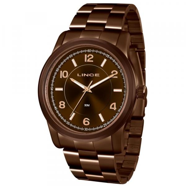 Relógio Lince Feminino Ref: Lrbj066l N2nx Casual Chocolate