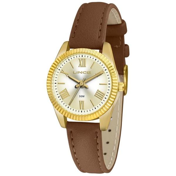 Relógio Lince Feminino Ref: Lrc4509l C3nx Clássico Dourado