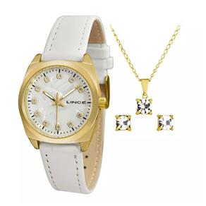 Relógio Lince Feminino Ref: Lrch051l Kt46b1bx + Semijóia