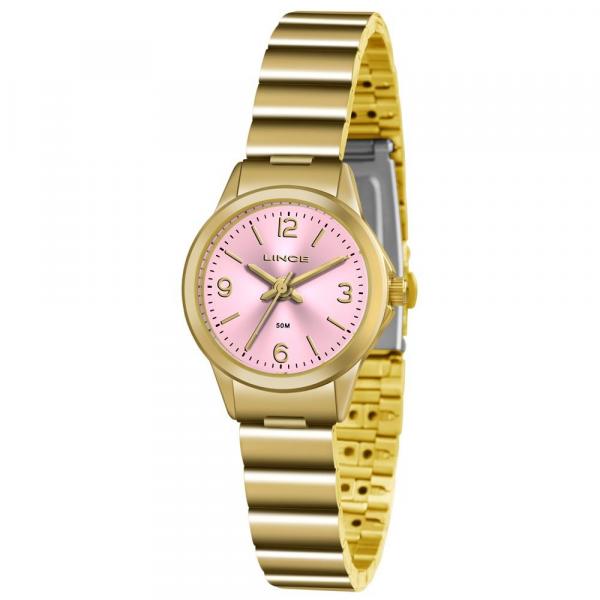 Relógio Lince Feminino Ref: Lrg4434l R2kx Clássico Dourado - Lince