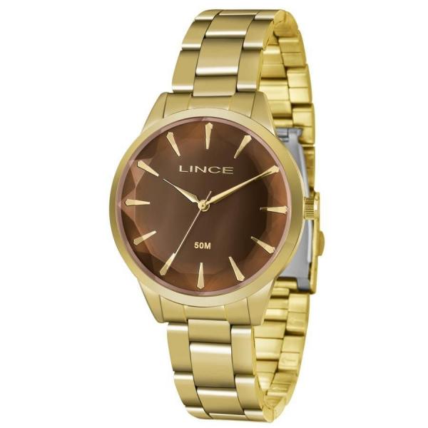 Relógio Lince Feminino Ref: Lrg4563l N1kx Fashion Dourado