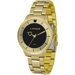 Relógio Lince Feminino Ref: Lrg4572l P1kx Fashion Dourado