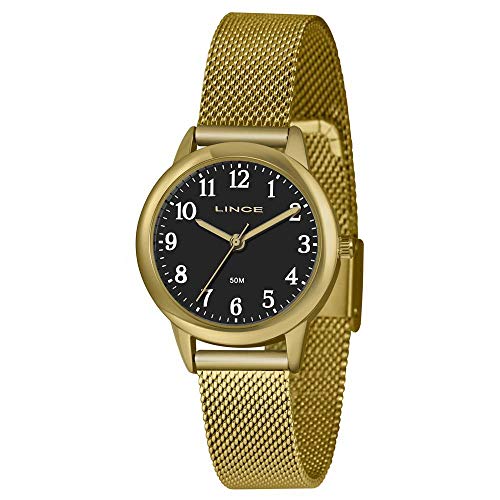 Relógio Lince Feminino Ref: Lrg4653l P2kx Casual Dourado