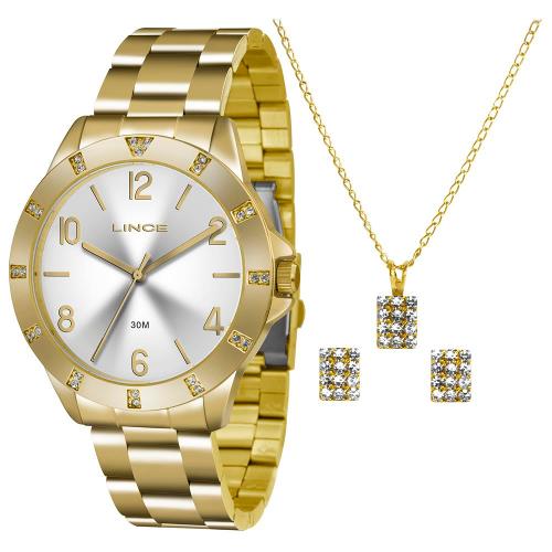 Relógio Lince Feminino Ref: Lrg4367l K187s2kx - Kit