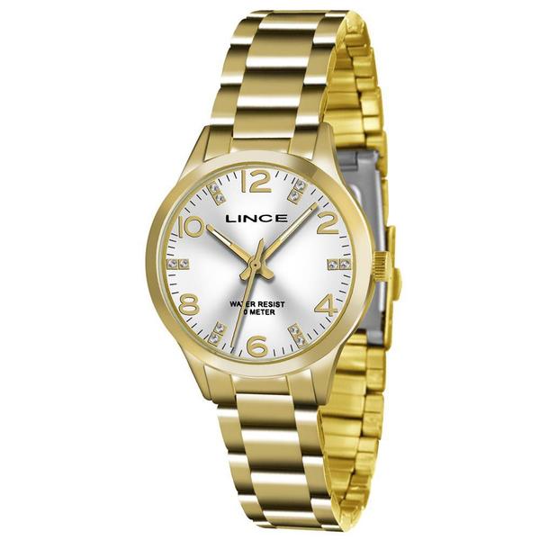 Relógio Lince Feminino Ref: Lrgh025l S2kx Casual Dourado