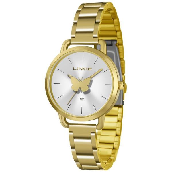 Relógio Lince Feminino Ref: Lrgj085l S1kx Casual Dourado