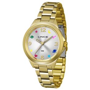Relógio Lince Feminino Ref: Lrgj088l S2kx Casual Dourado