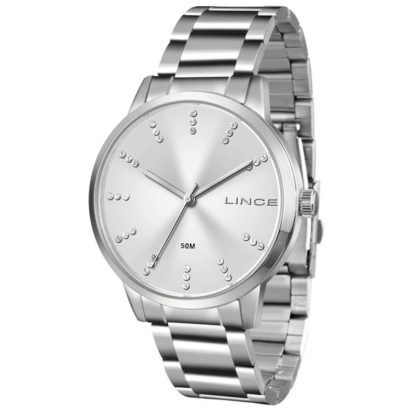 Relógio Lince Feminino Ref: Lrm4445l S1sx Casual Prateado