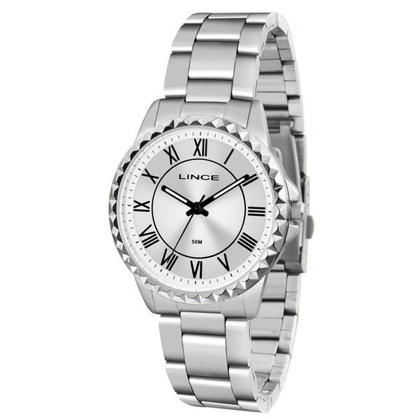 Relógio Lince Feminino Ref: Lrm4561l S3sx Clássico Prateado
