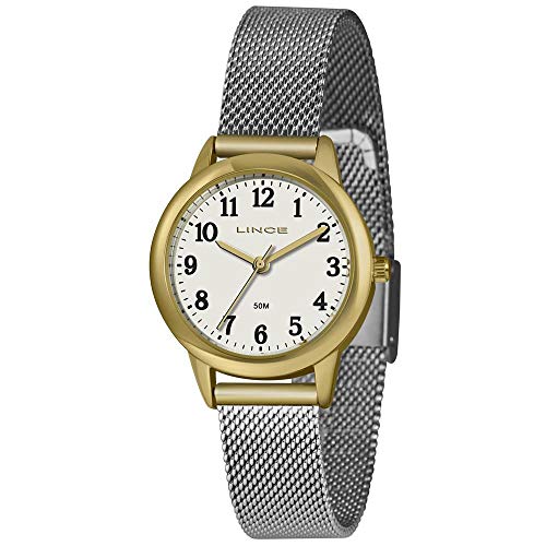 Relógio Lince Feminino Ref: Lrt4653l B2sx Casual Bicolor