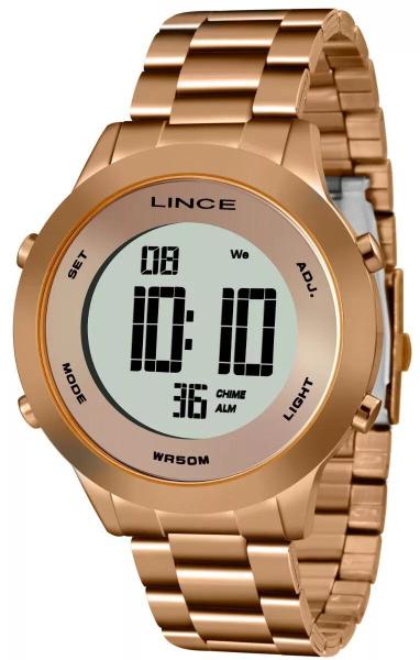 Relogio Lince Feminino Rose Digital SDRH037L