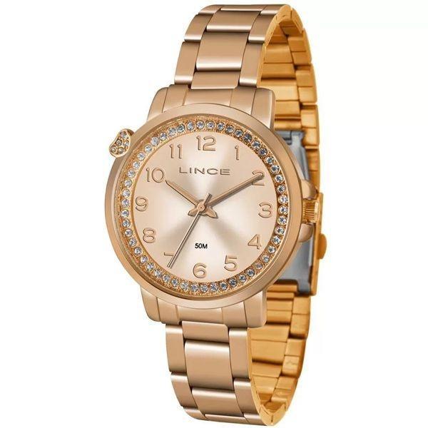 Relógio Lince Feminino Rosê Lrr4570l R2rx