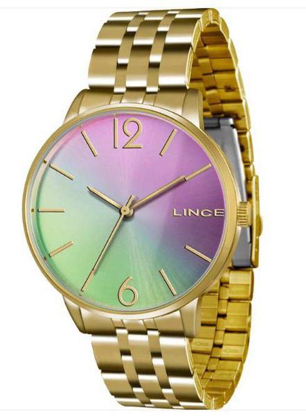 Relógio Lince Feminino Roxo/verde Lrg606l Q2kx - Cod 30025541