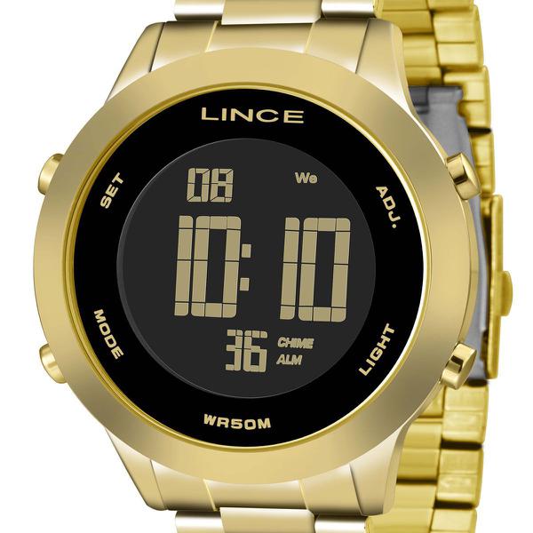 Relogio Lince Feminino SDPH038L PXKX Digital Dourado