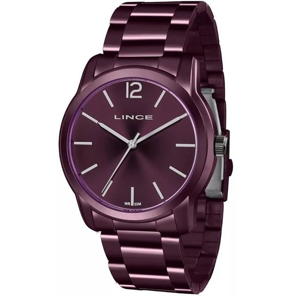 Relógio Lince Feminino Urban Analógico Roxo LRV4449L U2UX