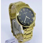 Relógio Lince Lrg4336l Dourado Fundo Preto