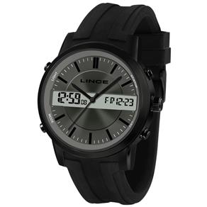 Relogio Lince Masculino Anadigi Map4489S G1Px Aço Preto