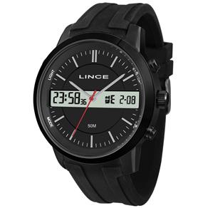 Relogio Lince Masculino Anadigi Map4489s P1px Aço Preto