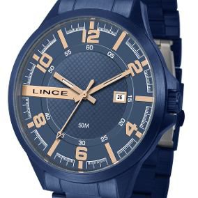 Relógio Lince Masculino Azul Mra4271s D2dx