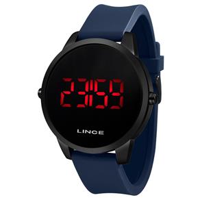 Relogio Lince Masculino Digital Mdp4595l Pxdx Preto Azul