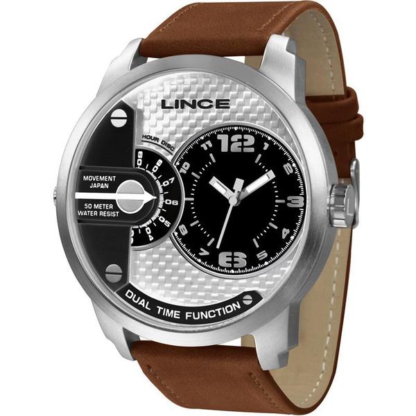 Relógio Lince Masculino Marrom MRCH080SP2NX