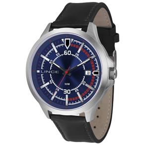 Relogio Lince Masculino Mrc4358s D2px Azul Couro Oferta