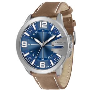 Relogio Lince Masculino Mrc4333s Azul Couro Oferta