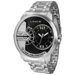 Relogio Lince Masculino Mrmh049s P2sx Aço Dual Time