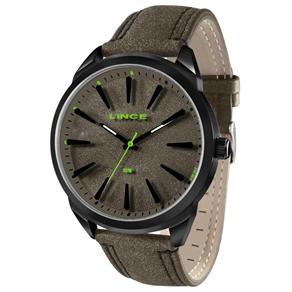 Relógio Lince Masculino Pulseira Couro WR 50 Metros MRC4386S