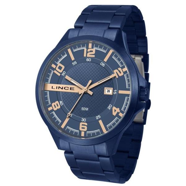 Relógio Lince Masculino Ref: Mra4271s D2dx Casual Azul