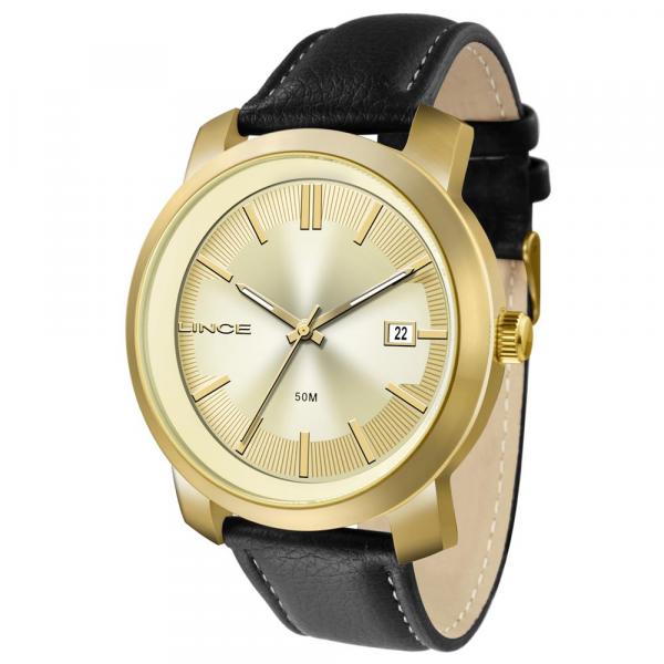 Relógio Lince Masculino Ref: Mrc4464s C1px Casual Dourado
